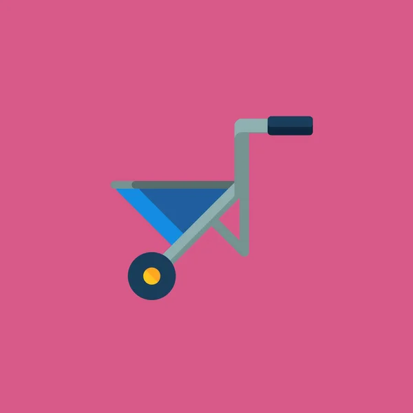 Pushcart icono ilustración símbolo de signo de vector aislado — Vector de stock