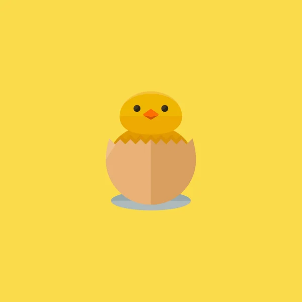 Gearceerde chick pictogram illustratie geïsoleerde vector teken symbool — Stockvector