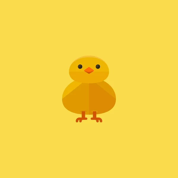 Icono de pollo ilustración símbolo de signo vectorial aislado — Vector de stock