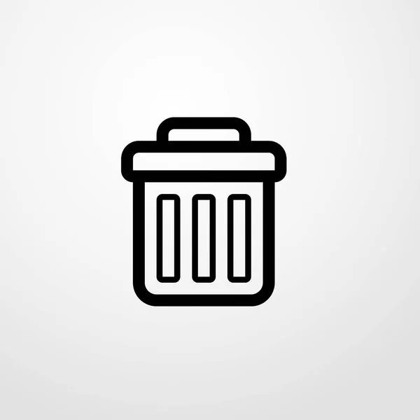Icône de recyclage illustration symbole de signe vectoriel isolé — Image vectorielle