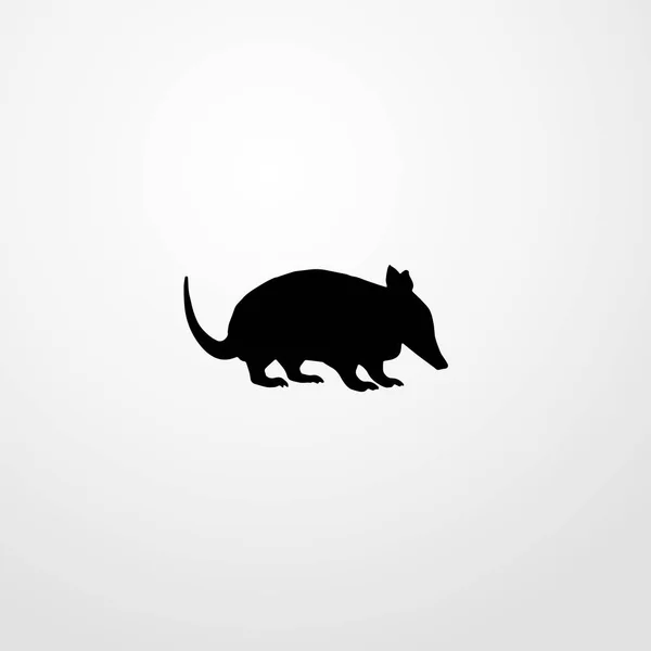 Ant eater ikon illustration isolerade vector tecken symbol — Stock vektor