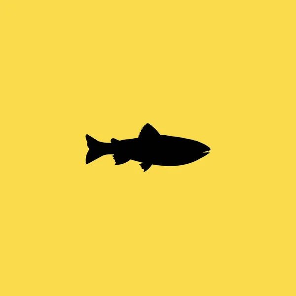 Ícone de peixe amago ilustração isolado símbolo sinal vetor —  Vetores de Stock