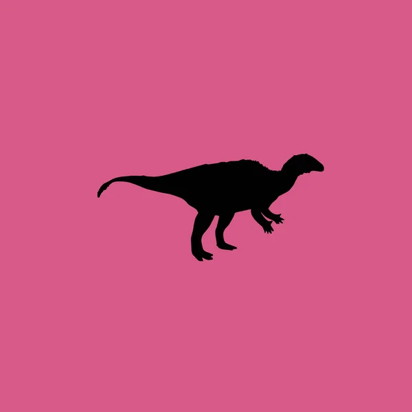 Dinosaurus ikona ilustrace izolované vektor znamení symbol — Stockový vektor