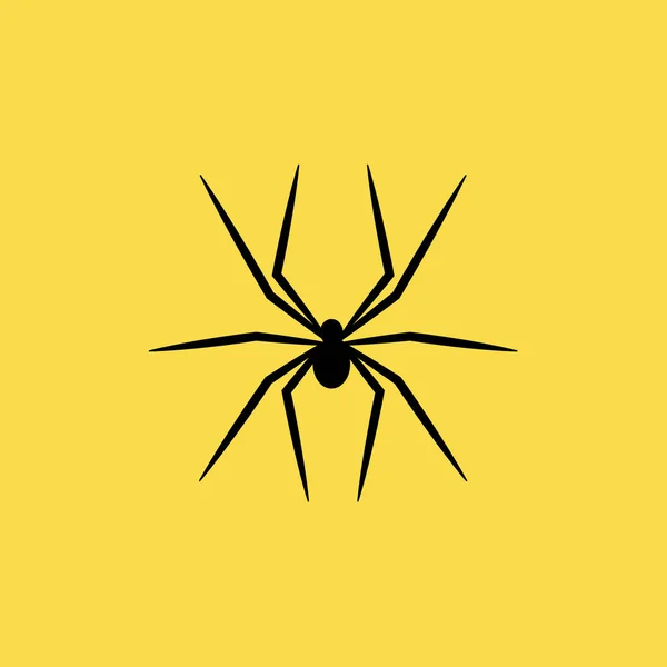 Ícone de aranha ilustração símbolo de sinal de vetor isolado —  Vetores de Stock