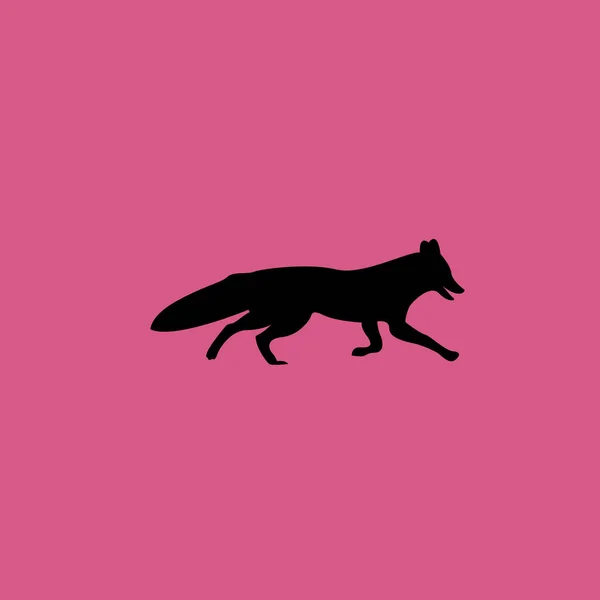 Fox pictogram illustratie geïsoleerde vector teken symbool — Stockvector