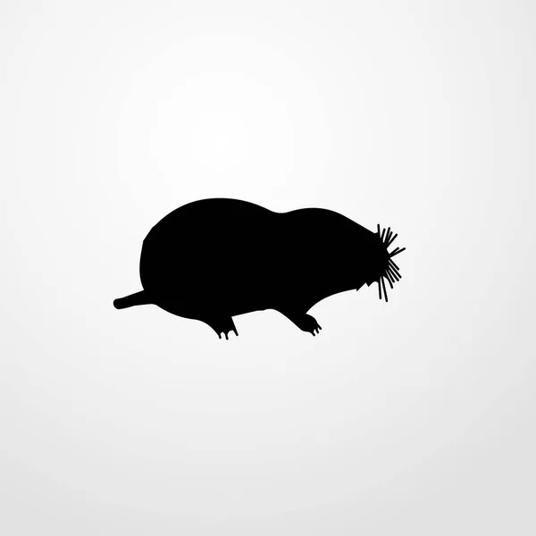 Mole icon illustration isolated vector sign symbol — Stock Vector