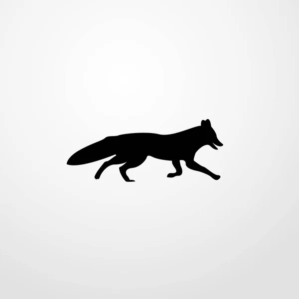 Fox pictogram illustratie geïsoleerde vector teken symbool — Stockvector