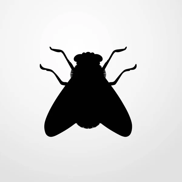 蛾类昆虫图标图孤立的矢量标志符号 — 图库矢量图片
