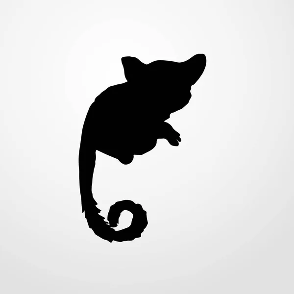 Bushbaby pictogram illustratie geïsoleerde vector teken symbool — Stockvector