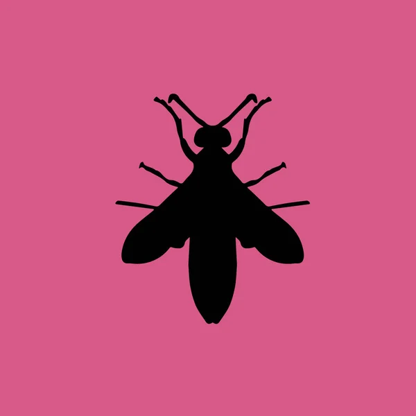 黄蜂图标图孤立的矢量标志符号 — 图库矢量图片