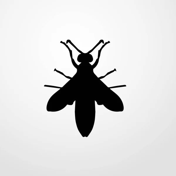 Wasp ikon illustration isolerade vector tecken symbol — Stock vektor