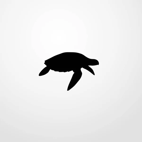 龟图标图孤立的矢量标志符号 — 图库矢量图片