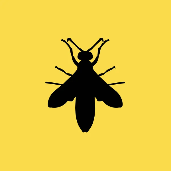 Wasp ikon illustration isolerade vector tecken symbol — Stock vektor