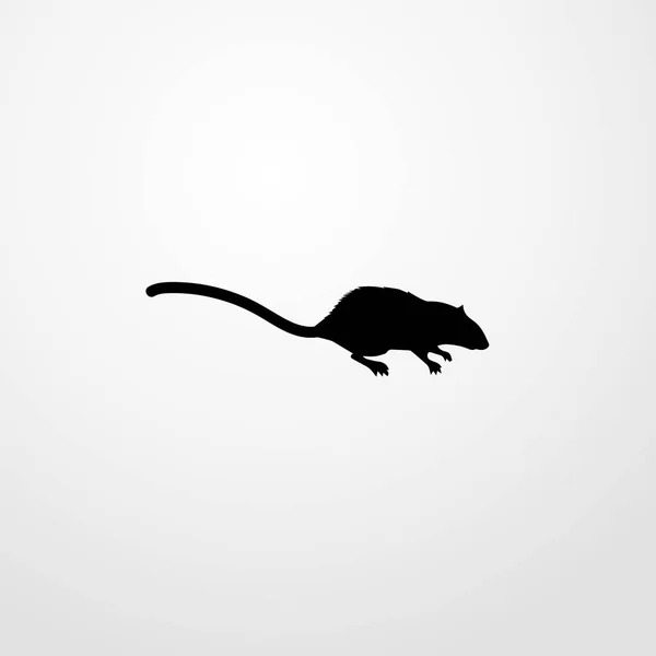 Icona del mouse illustrazione isolato segno vettoriale simbolo — Vettoriale Stock