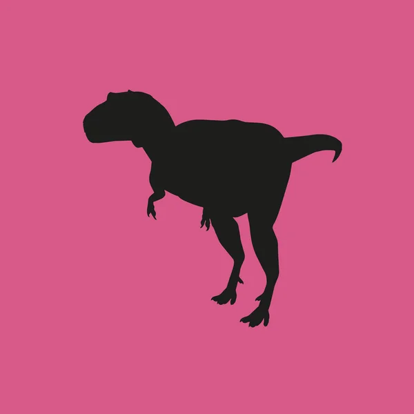 Dinosaurio icono ilustración símbolo de signo vectorial aislado — Vector de stock