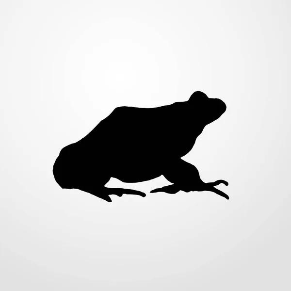 Icono de rana ilustración símbolo de signo vectorial aislado — Vector de stock