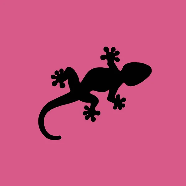 Icono lagarto ilustración símbolo de signo vectorial aislado — Archivo Imágenes Vectoriales