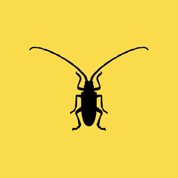 Böceği böcek simgesini illüstrasyon izole vektör işareti simgesi — Stok Vektör
