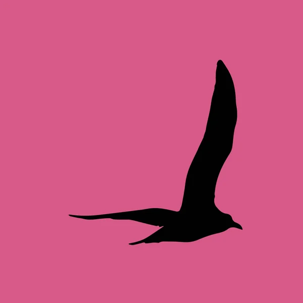 Frajer ptaka ikona ilustracja na białym tle wektor symbol znak — Wektor stockowy