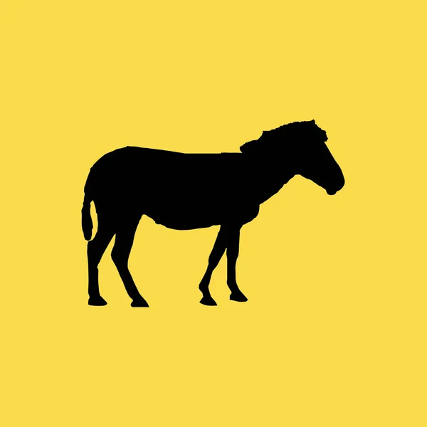 Pferd Symbol Abbildung isoliert Vektor Zeichen Symbol — Stockvektor