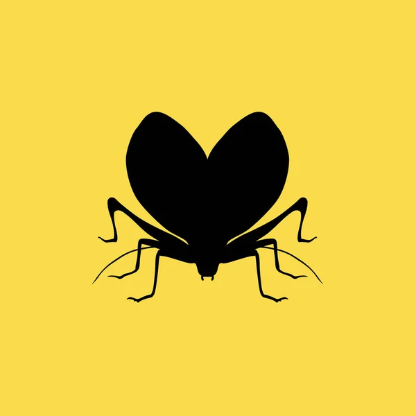 Sphinx Insekt Symbol Abbildung isoliert Vektor Zeichen Symbol — Stockvektor