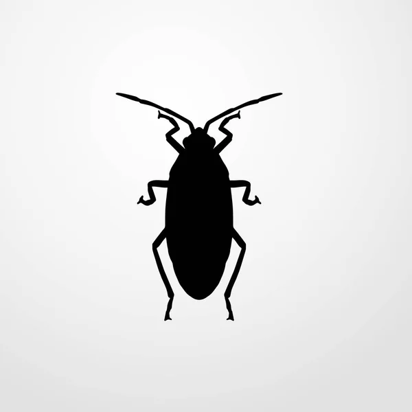 Escarabajo insecto icono ilustración símbolo de signo de vector aislado — Archivo Imágenes Vectoriales