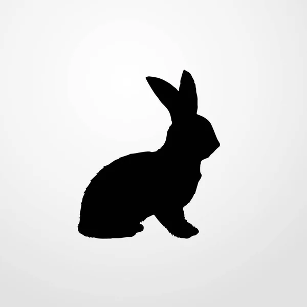 Иллюстрация иконки кролика — стоковый вектор