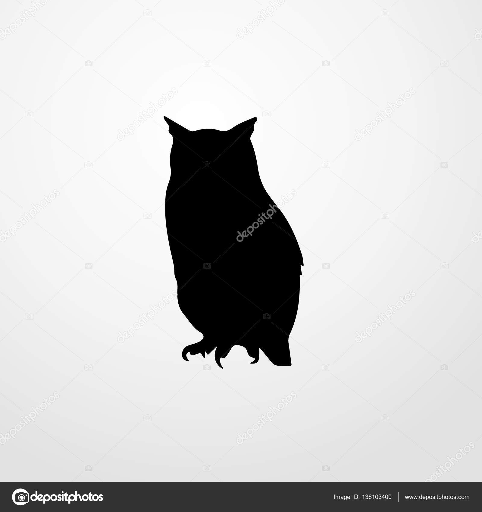 フクロウ アイコン イラスト分離ベクトル記号 ストックベクター C Salamzadeh
