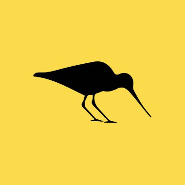 alıcı kuş simgesi simgesi illüstrasyon izole vektör işareti simgesi