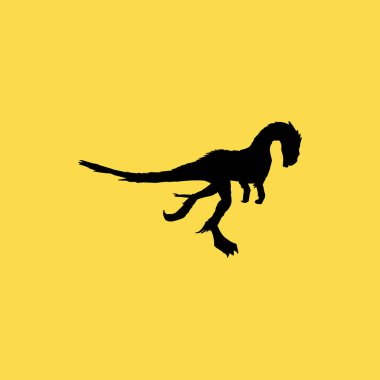 dinazorların simgesi illüstrasyon izole vektör işareti simgesi