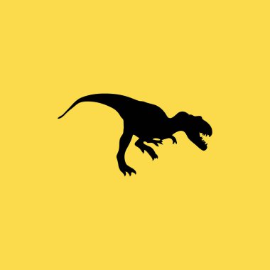 dinazorların simgesi illüstrasyon izole vektör işareti simgesi