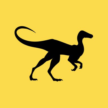 dinazorların simgesi illüstrasyon izole vektör işareti simgesi