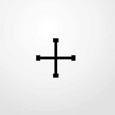 tekerlek aracı simgesini illüstrasyon izole vektör işareti simgesi