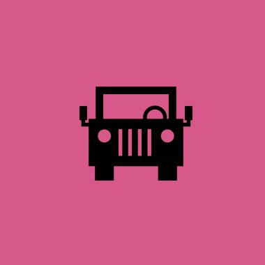 kamyon simgesi gösterimi izole vektör işareti