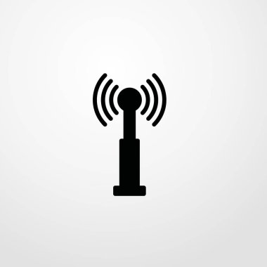 radyo sinyal simgesi illüstrasyon izole vektör işareti simgesi