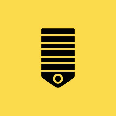 omuz askıları simgesi illüstrasyon izole vektör işareti simgesi