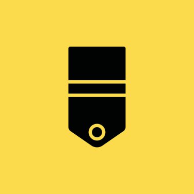 omuz askıları simgesi illüstrasyon izole vektör işareti simgesi