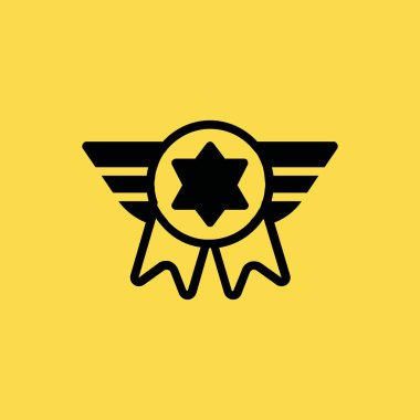 meme Ödülü simgesi illüstrasyon izole vektör işareti simgesi