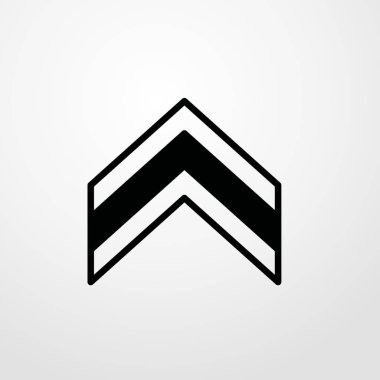 omuz askıları simgesi illüstrasyon izole vektör işareti simgesi