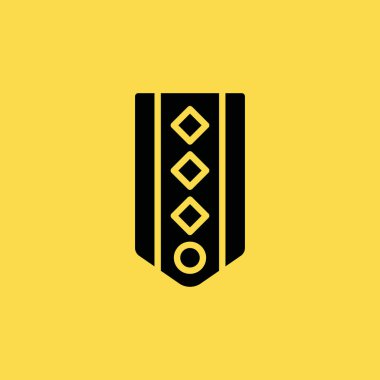 omuz askıları simgesi illüstrasyon izole vektör işareti simgesi