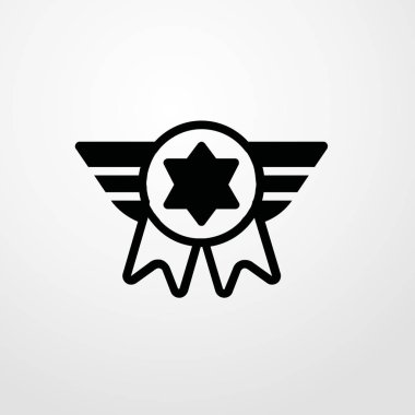 meme Ödülü simgesi illüstrasyon izole vektör işareti simgesi