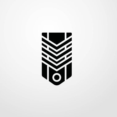 omuz askıları simgesi illüstrasyon izole vektör işareti simgesi