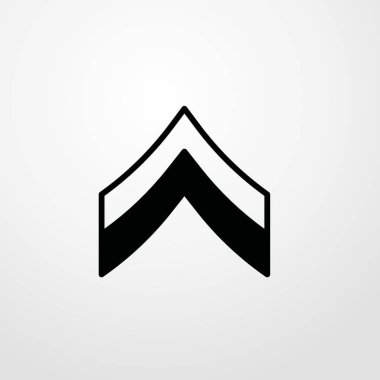 omuz askıları simgesi illüstrasyon izole vektör işareti simgesi