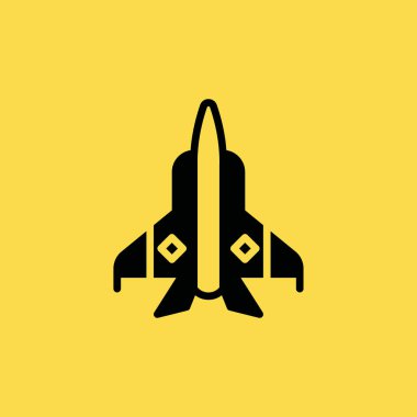 uçak simgesi illüstrasyon izole vektör işareti simgesi