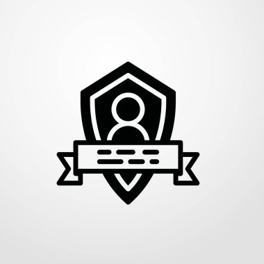 madalya simgesi illüstrasyon izole vektör işareti simgesi