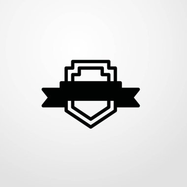 madalya simgesi illüstrasyon izole vektör işareti simgesi