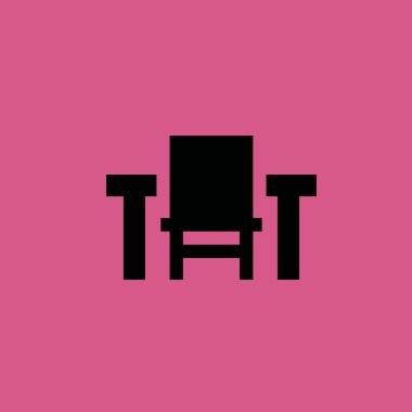 Tablo simgesini illüstrasyon izole vektör işareti simgesi