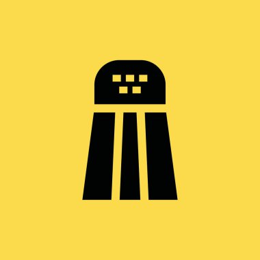 Tuz simgesi illüstrasyon izole vektör işareti simgesi