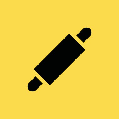 Oklava simgesi illüstrasyon izole vektör işareti simgesi