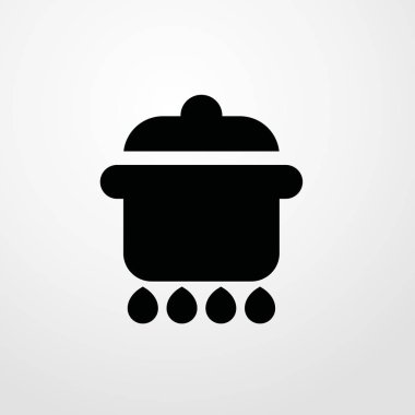 Simge illüstrasyon izole vektör işareti simgesi pan